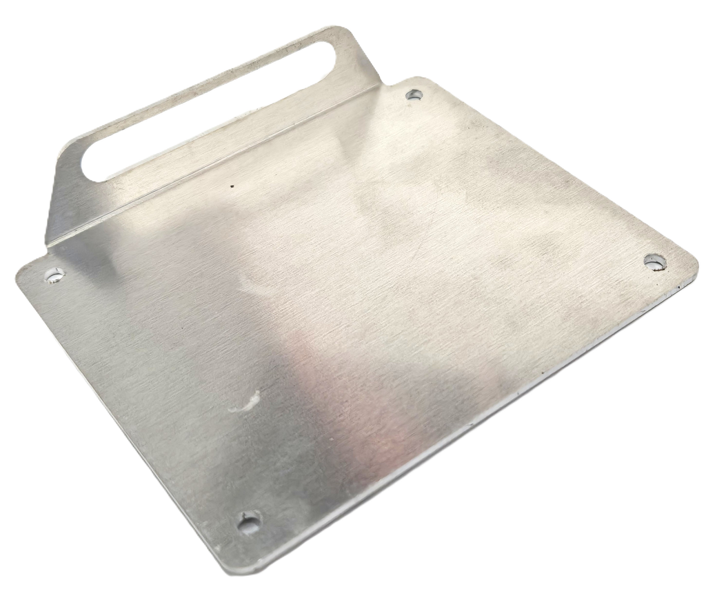 Nummerplaathouder ALU (L/R), blanco
