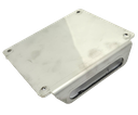 Nummerplaathouder INOX (L/R), blanco