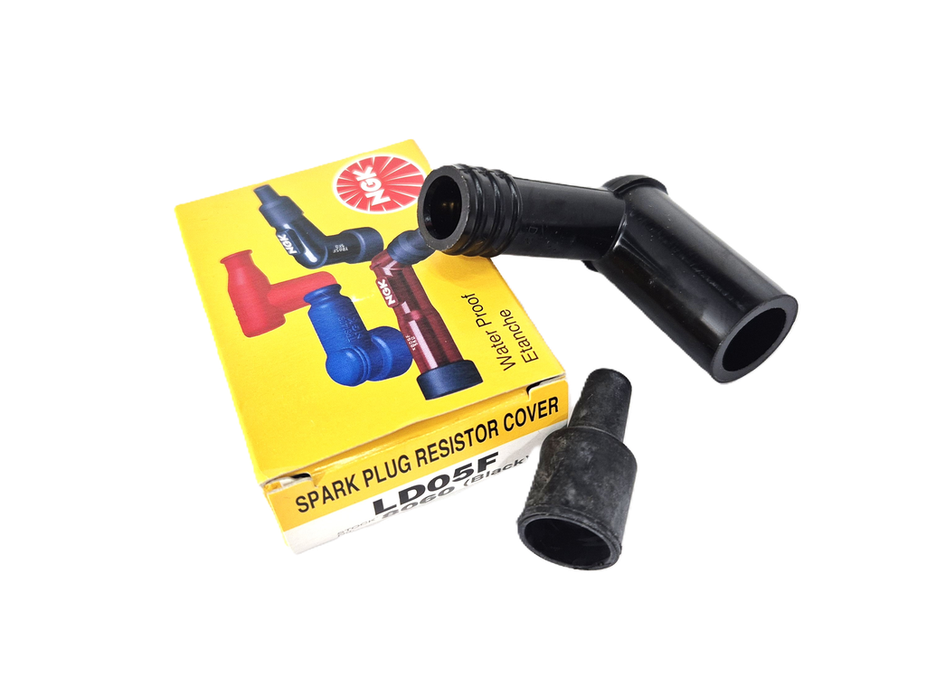 Bougiedop NGK LD05F-R (zwart)