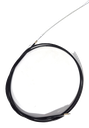 Gaskabel universeel ZWART (lengte aan te passen)