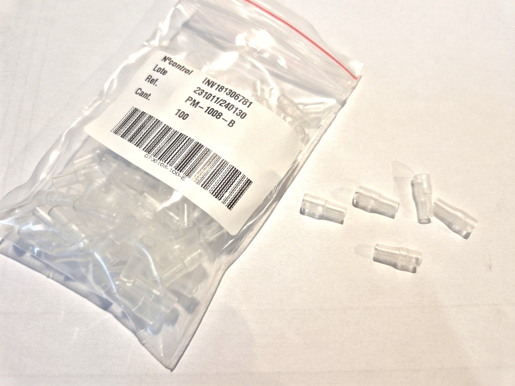 Stekker - Connector PF50, korte isolator enkel 3.5mm