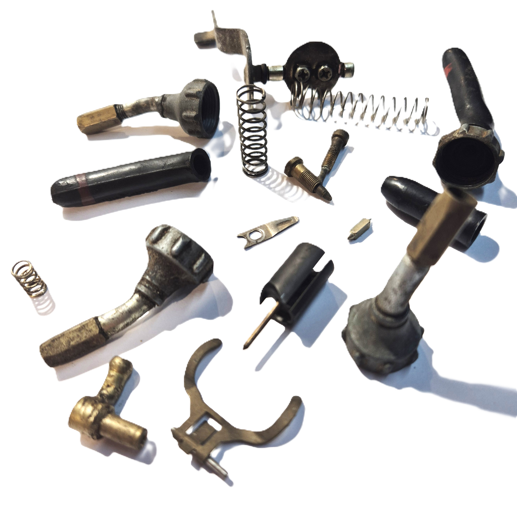 PF50 Oude carburator spare parts (per stuk)