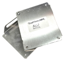 Nummerplaathouder ALU (L/R), blanco