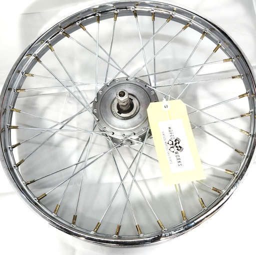 [201HD-KD0108] Voorwiel PF50 - Nieuwe standaard velg & nieuw gespaakt