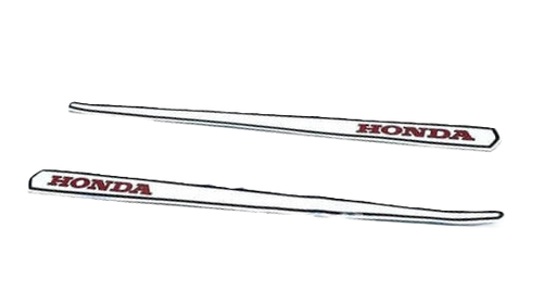 HONDA backframe / tank sticker (set L/R)