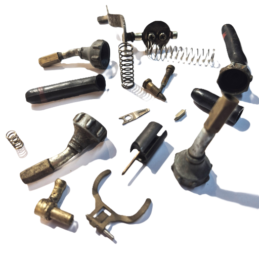 PF50 Oude carburator spare parts (per stuk)